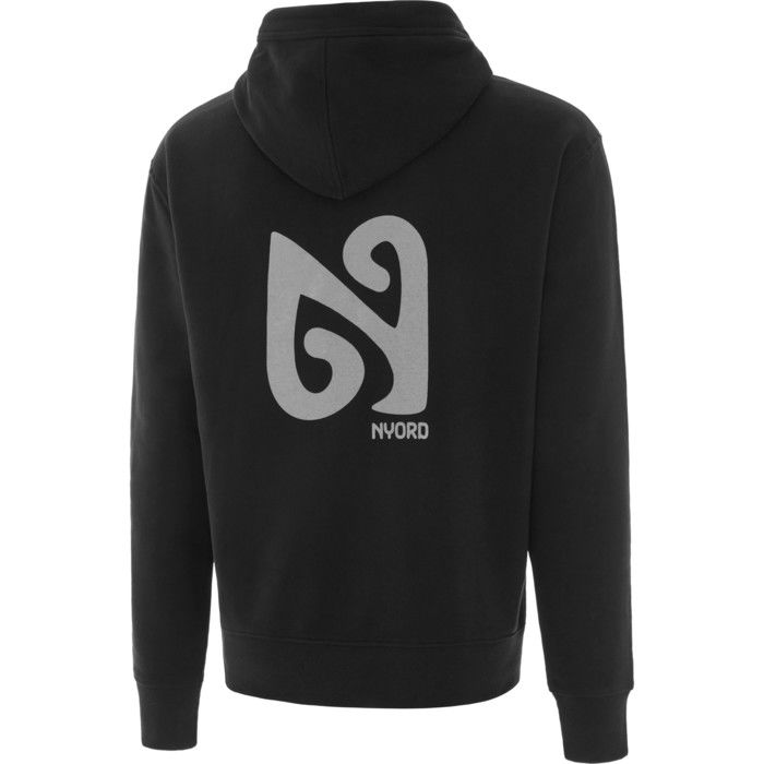 2024 Nyord Logo Hoodie AM001 - Black Charcoal